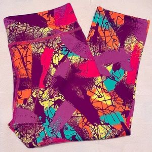 Zumba workout capri leggings